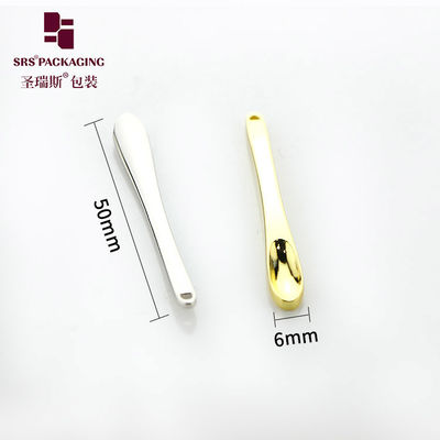 nhà máy nhà sản xuất dễ thương sang trọng lấp lánh tùy biến kem mỹ phẩm muỗng vàng