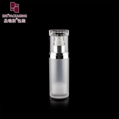 15ml 30ml 50ml hình tròn tùy chỉnh màu sắc kem acrylic không khí chai