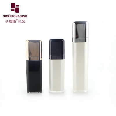 15ml 30ml 50ml nhựa bình bôi không khí bình vuông chăm sóc da