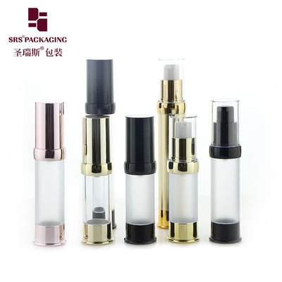 Rỗng Luxury Rose Gold Color Travel Size Máy bơm serum mỹ phẩm 30 ml không khí