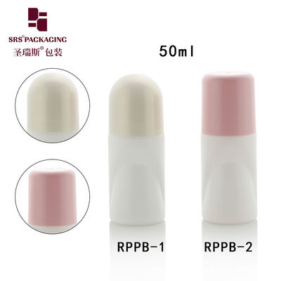 50ml PCR Custom Color Nhà máy Nhà sản xuất Hair Serum empty roll trên chai khử mùi