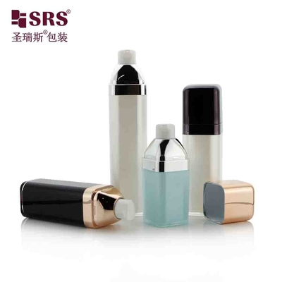 Màu sắc tùy chỉnh Đẹp rỗng mỹ phẩm Lotion Quad không khí máy bơm chai