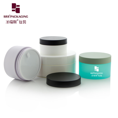 Đồ nhựa một bức tường lạnh tùy chỉnh màu sắc PCR rỗng 100g PP Jar