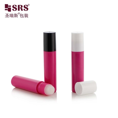 1/3 OZ Stock Màu trắng Nhựa PP chống ngứa Liquid Roller Ball Bottle 10ml