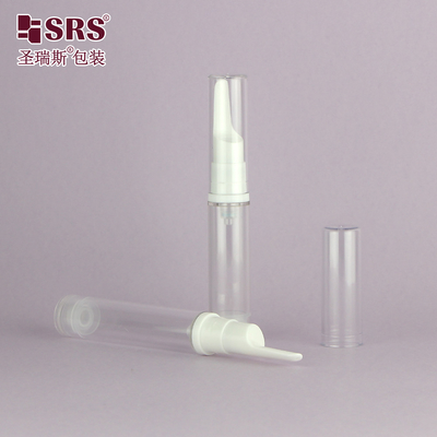5ml 10ml 12ml 15ml Serum mắt trong suốt rỗng chai nhựa không khí