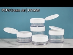 PETG003 Thùng nhựa với nắp lật cho kem