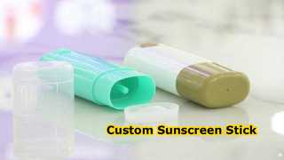 Đồng hồ đeo tay: Hộp đựng kem chống nắng D041 40ml Hình bầu dục Màu tùy chỉnh Hộp đựng kem chống nắng bằng nhựa bóng